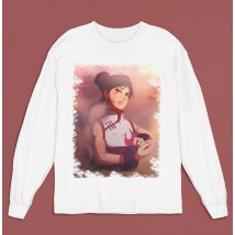 Anime Sweatshirt Ten Ten M, White
