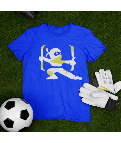 Men's ninja java XL T-shirt, Blue