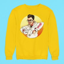 Sweatshirt Edison mother's pearl barley Yellow, 106cm-116cm