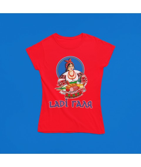 T-shirt lady Galya XL, Red