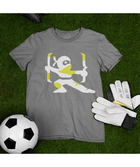 Men's ninja java S T-shirt, Grey
