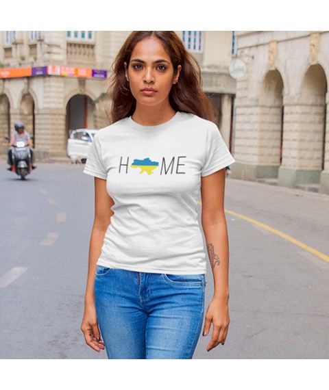 Women's T-shirt Home M, White