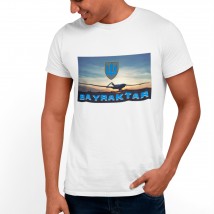 Men's T-shirt Bayraktar White, 3XL