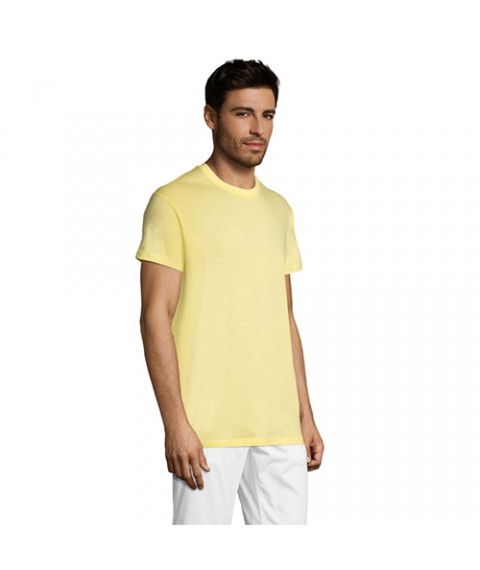 Men's T-shirt light yellow Regent
