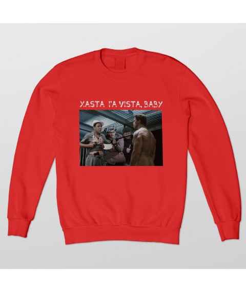 Sweatshirt. XASTA I'A VISTA BABY Red, XL