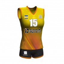 Women's game volleyball uniform 15480303