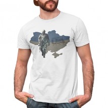 T-shirt Respect ua Army White, XL