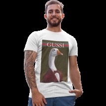 Men's T-shirt Gussi White, XL