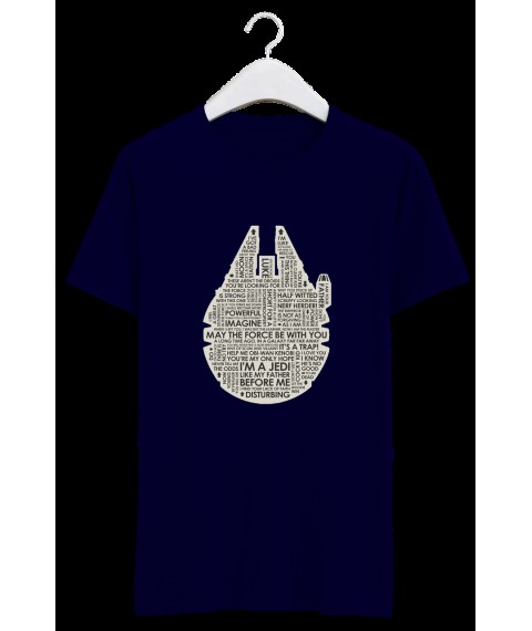 Men's T-shirts.STAR WARS1 Dark blue, XS