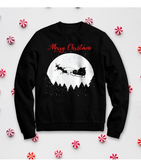 Merry Christmas S sweatshirt, black
