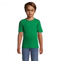 Детская зелёная футболка 12 лет (142см-152см)