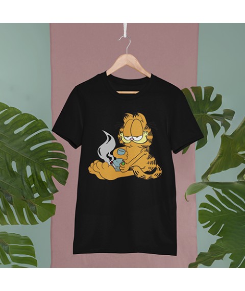 Men's T-shirt Garfield S, Black