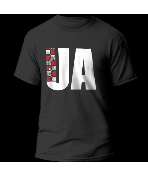 T-shirt UA vyshivanka black M