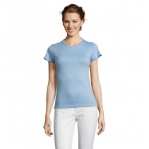 Women's blue T-shirt Miss