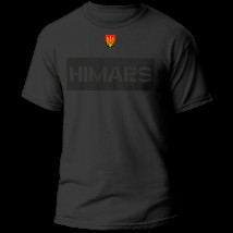 Футболка чорна "HIMARS" 3XL