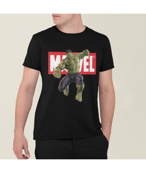 Men's T-shirt Marvel Hulk Black, 3XL