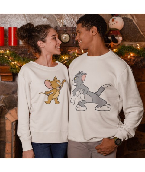 Paired sweatshirts for lovers Tom and Jerry 48, 50