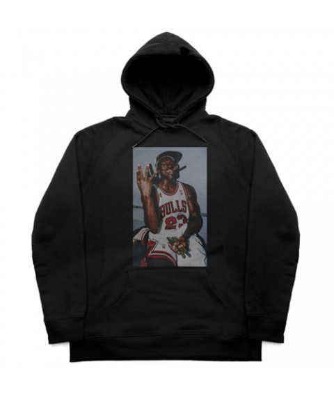 Худи Michael Jordan Basketball Smoking Черный, M