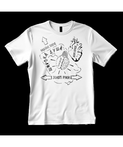 T-shirt Men's Yakosti XXL, white