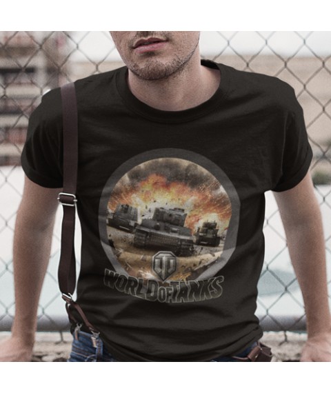 Футболка World of tank Черный, 2XL