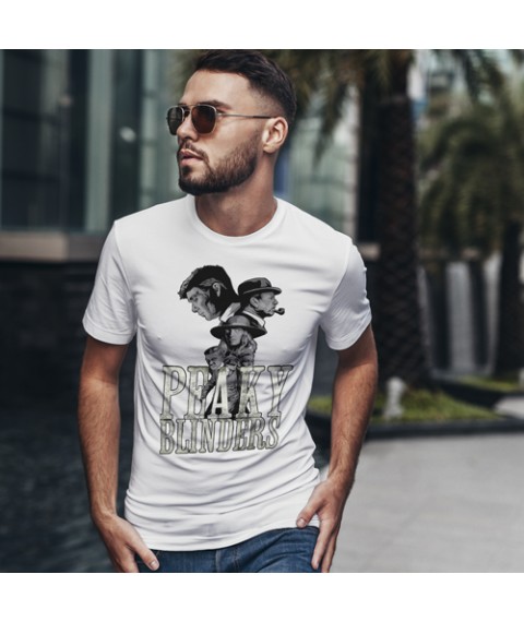 Men's T-shirt Peaky Blinders 3XL, White