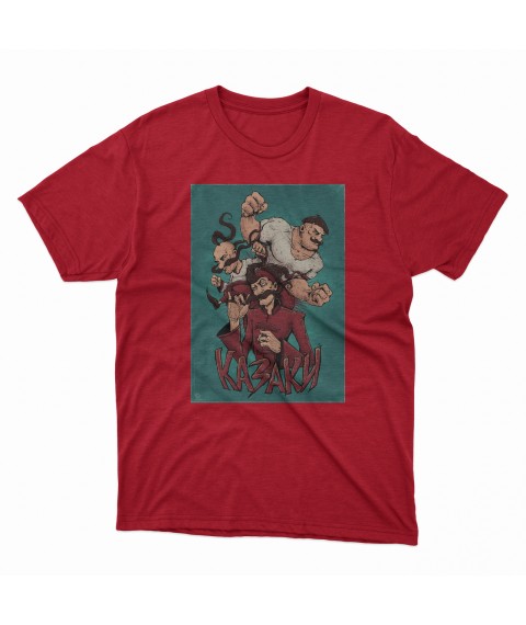 Men's T-shirt Cossacks Red, XL