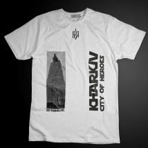 T-shirt white KHARKIV city of heroes 3XL