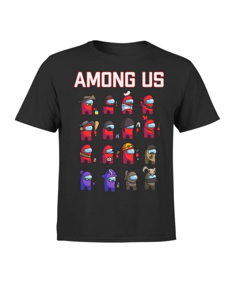 Children's T-shirt Amongi Black, 104