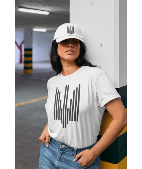 T-shirt white Trezub woman XL