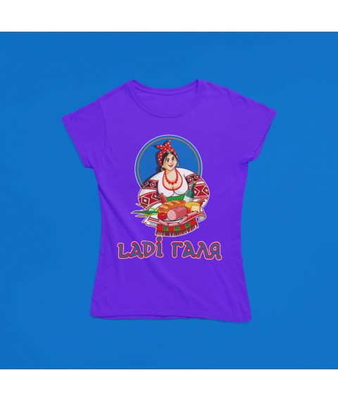 T-shirt for woman Lady Galya XL, Purple