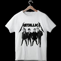 Men's white Metallica XL T-shirt