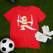 Футболка мужская ниндзя java XL, Красный
