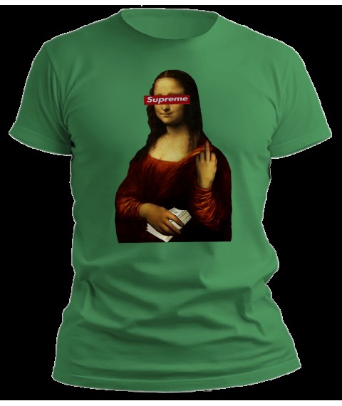 Herren T-Shirt Supreme Mona Gr?n, XL