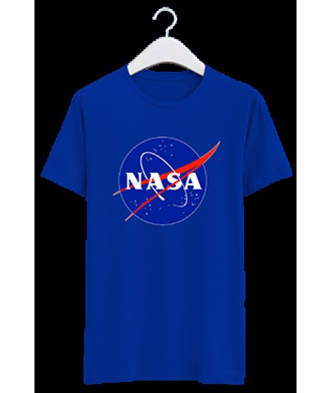 Men's T-shirt Nasa L, Blue
