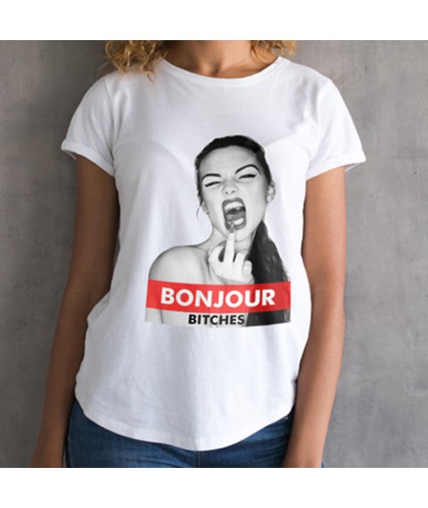 Women's T-shirt Bonjour L