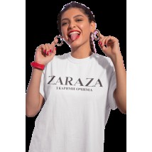 T-shirt over Zaraza with brown ochima, white