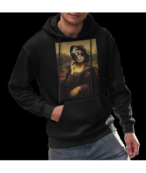 Mona Lisa smokes XXL hoodie