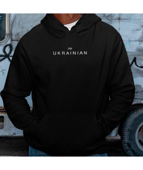 Unisex hoodie I am Ukraine 3XL
