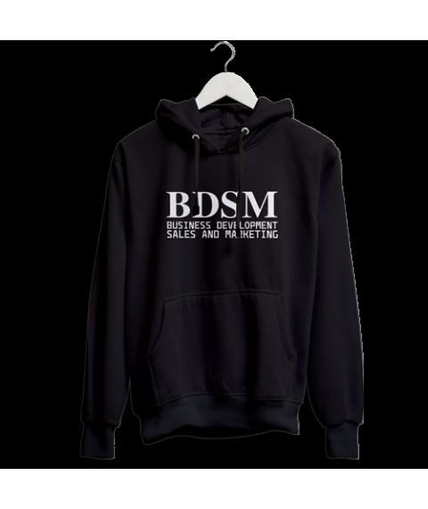Hoodie BDSM busines development sales and marketing Black, XL
