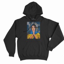 Black color hoodie Prayer