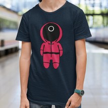 Men's T-shirt Game of squid guard O Cobalt, L