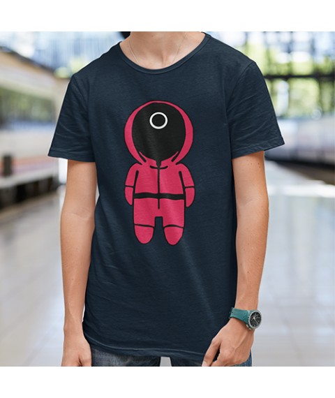 Men's T-shirt Game of squid guard O Cobalt, XS