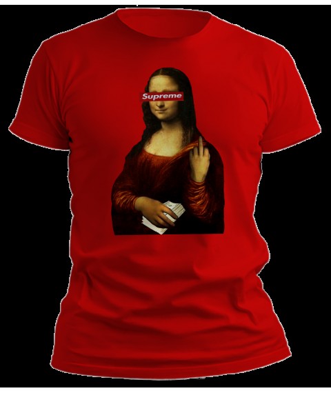 Herren Supreme Mona T-Shirt Rot, L