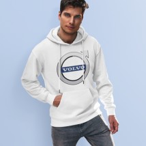 Volvo Hoodie White, XXL