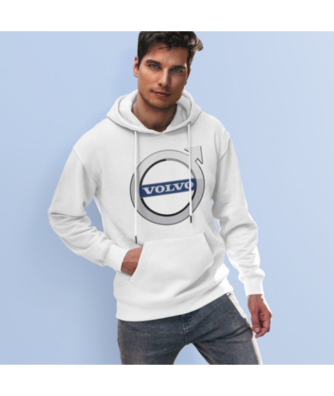 Volvo Hoodie White, XXL