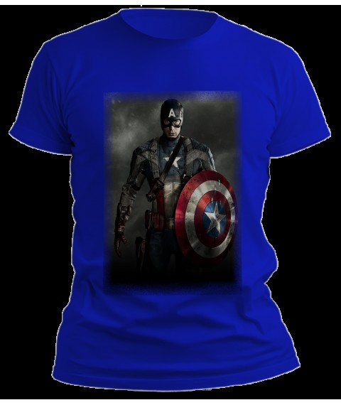Мужская футболка. Капитан Америка
