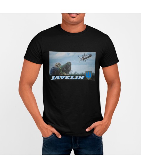 Men's T-shirt Javelin Black, 2XL