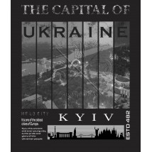 T-shirt with Kiev print