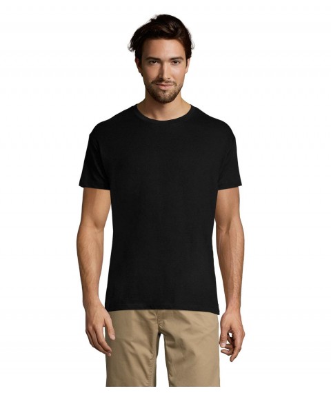 Men's Black T-shirt Regent L