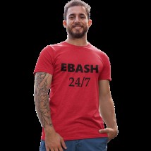 Мужская футболка Ebash Красный, 3XL